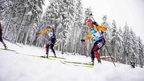 Denise Herrmann geht in der Mixed Staffel an den Start