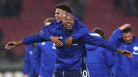 Der Schalker Naldo hat derzeit viele Grund zu lachen