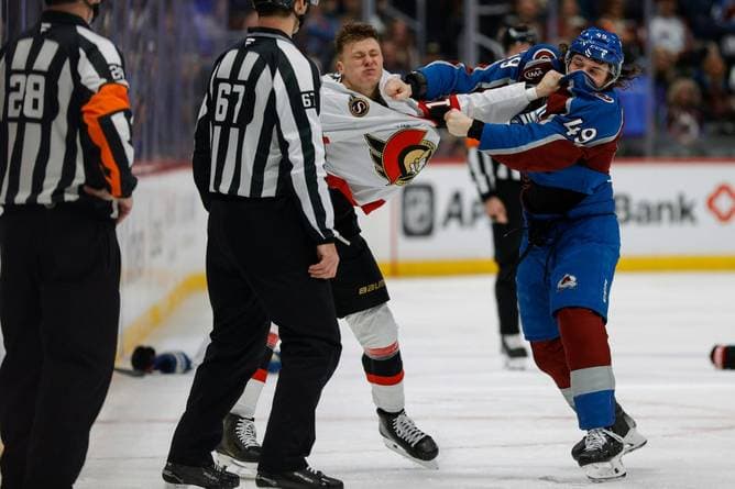 Deutscher NHL-Star prügelt sich