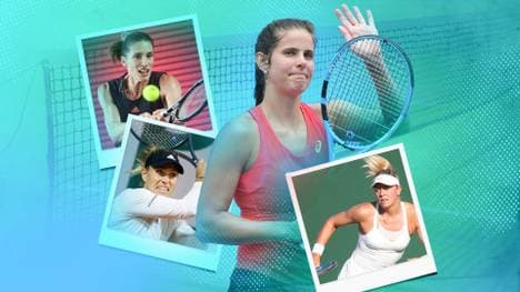Julia Görges (M.) tritt überraschend zurück. Löst sie damit eine Welle im deutschen Tennis aus?