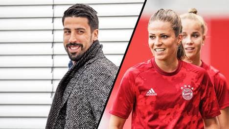 Gwinn-Mitspielerin Melanie Leupolz und Sami Khedira haben sich gefunden