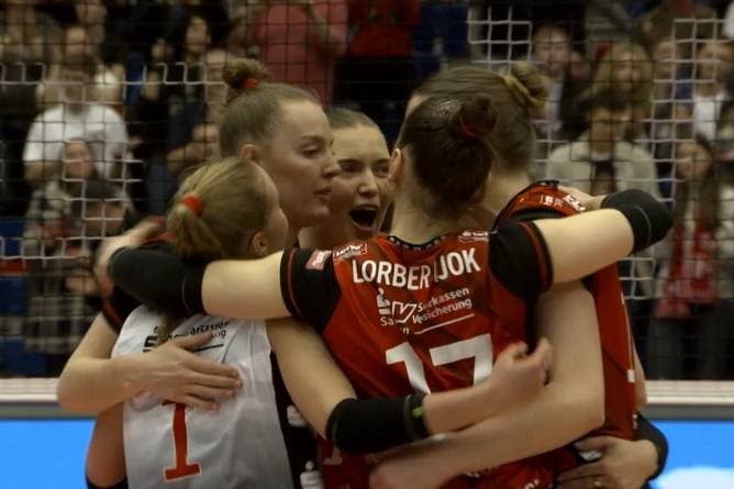 VBL: Dresdner SC mit Ausrufezeichen im ersten Viertelfinale