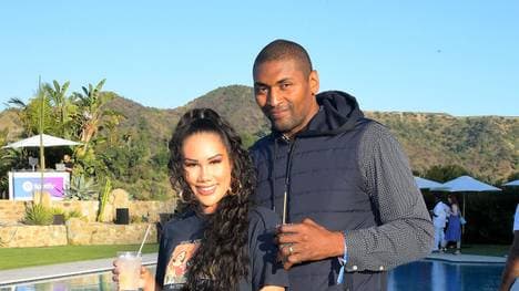 Metta World Peace hat nun seinen Namen mit dem seiner zweiten Ehefau Maya Ford kombiniert