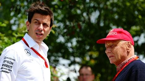 Toto Wolff grüßt Niki Lauda mit einer emotionalen Botschaft