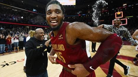 Donovan Mitchell von den Cleveland Cavaliers war gegen die Chicago Bulls unaufhaltsam