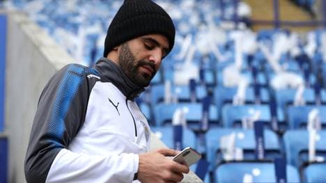 Riyad Mahrez spielt seit 2014 für Leicester City