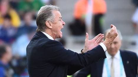 Ottmar Hitzfeld trainierte bei der WM 2014 die Schweiz