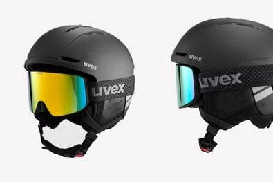 Super Angebot: Skihelm mit Brille für Erwachsene von UVEX