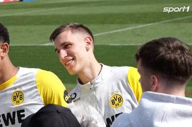 Von den Pfiffen im Stadion ist hier nichts zu spüren