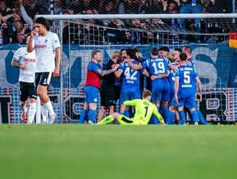 Rostock wahrt Aufstiegstraum