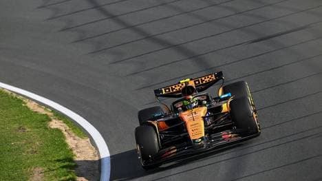 Lando Norris kommt gut aus den Startlöchern