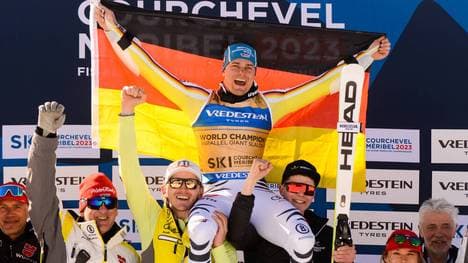Alexander Schmid sorgte bei der Ski-WM für einen deutschen Sensationscoup