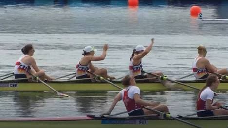 Deutschland holt Bronze im Doppelvierer