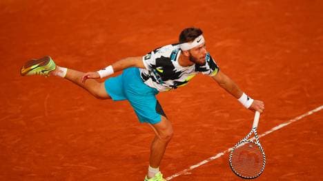 Corentin Moutet zog am Ende den Kürzeren