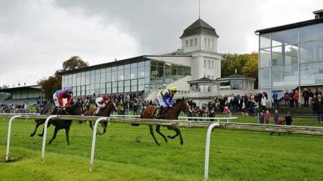 Die Rennen auf der Galopprennbahn Dortmund-Wambel bilden den Abschluss der Grasbahn-Saison