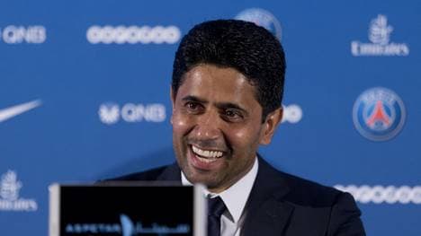 Fussball: PSG-Boss Al-Khelaifi sitzt zukünftig im UEFA-Exekutivkomitee, Nasser Al-Khelaifi führt den französischen Erstligisten Paris Saint-Germain