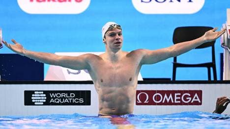 Marchand knackt den Weltrekord über 200 m Lagen