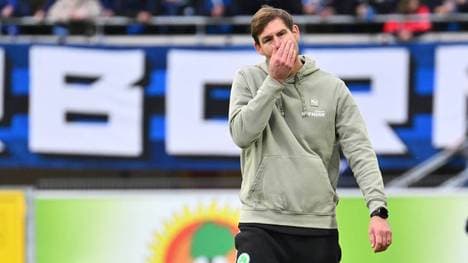 Mit Fürth in der Krise: Cheftrainer Thomas Kleine