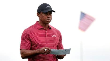 
Kaum Gedanken an das eigene Turnier: Tiger Woods