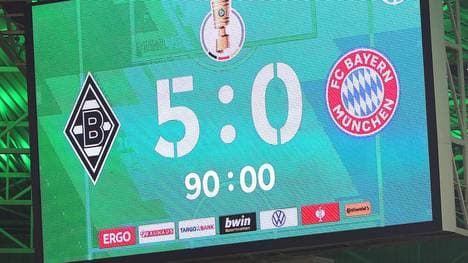 Der FC Bayern blamierte sich gegen Borussia Mönchengladbach im DFB-Pokal