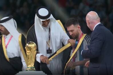 "Instrumentalisiert!" Messis Katar-Gewand sorgt für Wirbel