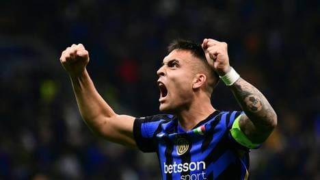 Inters Stürmer Lautaro Martinez
