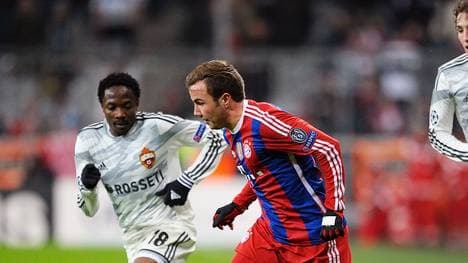 Mario Götze-FC Bayern München-Gegen ZSKA Moskau