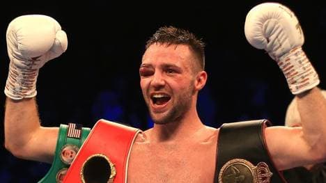 Josh Taylor kassierte bei seinem Sieg über Regis Prograis einen Cut am Auge