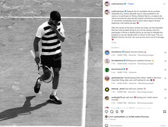 Carlos Alcaraz sagt für die French Open 2026 ab. Eine Verletzung hindert den Titelverteidiger an einer Teilnahme. 