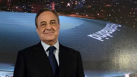 FBL-ESP-REALMADRID-STADIUM, Florentino Perez