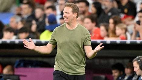 Muss Bundestrainer Julian Nagelsmann im Spiel um Platz 3 die nächste Niederlage hinnehmen? 