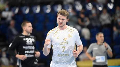 Der THW Kiel siegte mit Magnus Landin Jacobsen am Ende klar