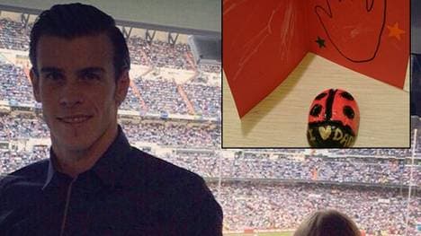 Gareth Bale ist mächtig stolz auf Töchterchen Alba.