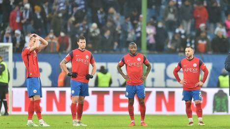 Rostock verlor das Derby gegen den HSV deutlich