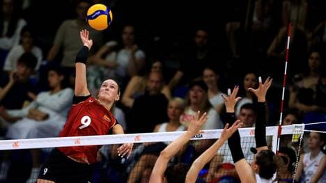 DVV-Frauen verlieren gegen Brasilien