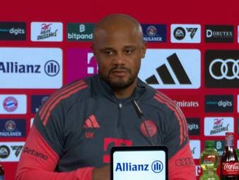 Vincent Kompany gibt ein Personalupdate vor dem Klassiker. Er gibt Neuigkeiten über Manuel Neuer, Konrad Laimer und Alphonso Davies. 