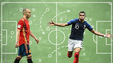 Kylian Mbappe prägt die WM 2018 - Andres Iniesta ist raus