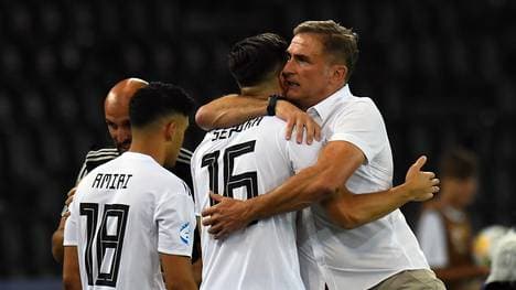 Stefan Kuntz setzt im EM-Finale gegen Spanien auf Suat Serdar, auch Nadiem Amiri steht in der Startel