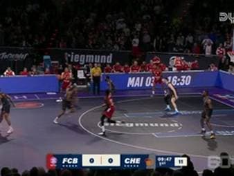 Die BBL-Highlights der Basketball-Partie FC Bayern München Basketball - NINERS Chemnitz im Video.