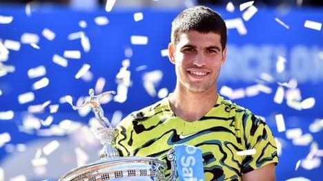Carlos Alcaraz gewinnt das ATP-Turnier in Barcelona
