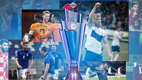 Die Färinger (r. vom Pokal) können am heutigen Abend den Aufstieg in die C-Liga perfekt machen