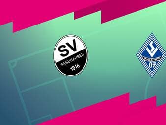 SV Sandhausen - SV Waldhof Mannheim: Tore und Highlights | 3. Liga