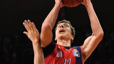 Vladimir Lucic war zweitbester Werfer der Bayern-Basketballer