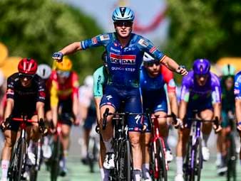 Auf der achten Etappe der Tour de France sichert sich der Belgier Tim Merlier den Tagessieg. Auch aus deutscher Sicht gibt es Grund zur Freude.