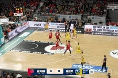 Spiel Highlights zu BMA365 Bamberg Baskets - ALBA BERLIN