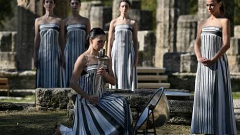 Geprobt wurde noch im Hera-Tempel