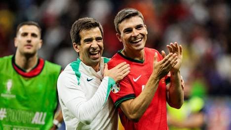 Joao Palhinha (r.) steht vor einem Wechsel zum FC Bayern