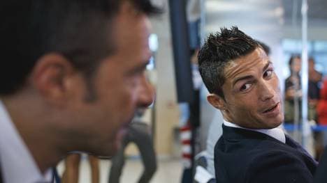Cristiano Ronaldo und Jorge Mendes