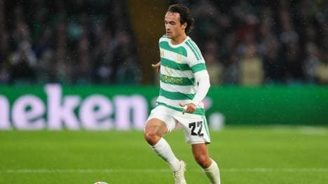 Mika Baur im Celtic-Trikot