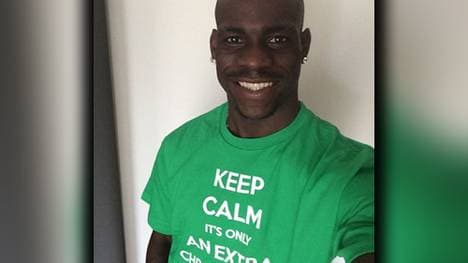 Mario Balotelli nutzt seine Popularität für einen guten Zweck.